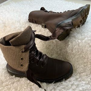 Dr. Martens Airwair Brown Combat Boots